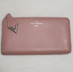 Louis Vuitton Comete Pink Long Wallet